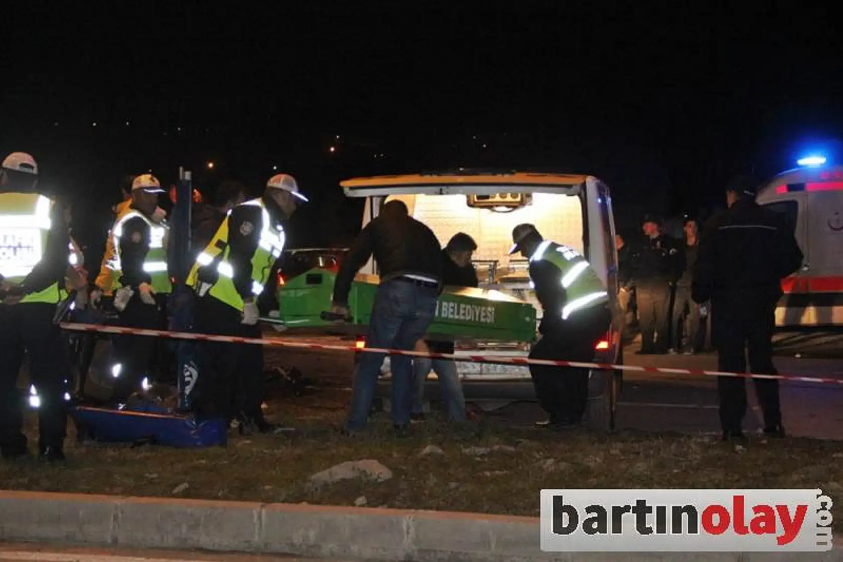 Bartın'da feci kaza, 1 ölü