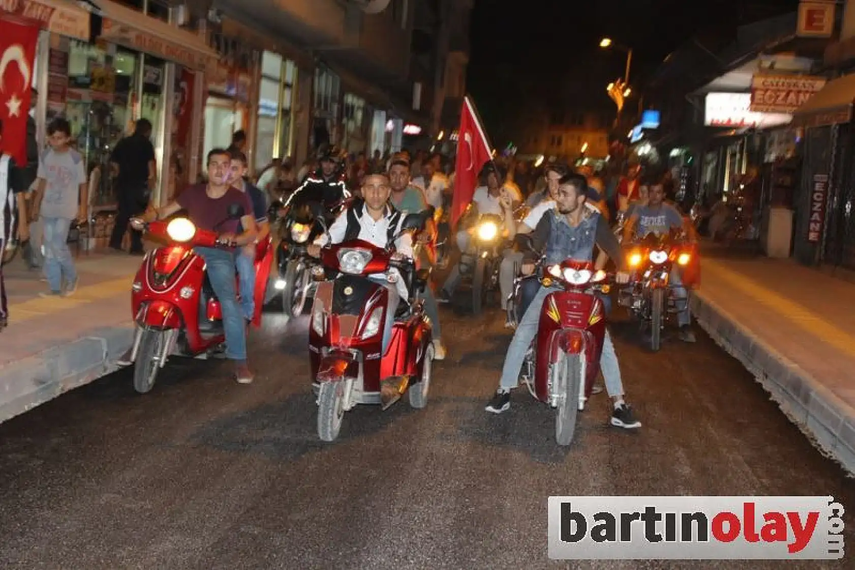 Kozcağız'da terör lanetlendi