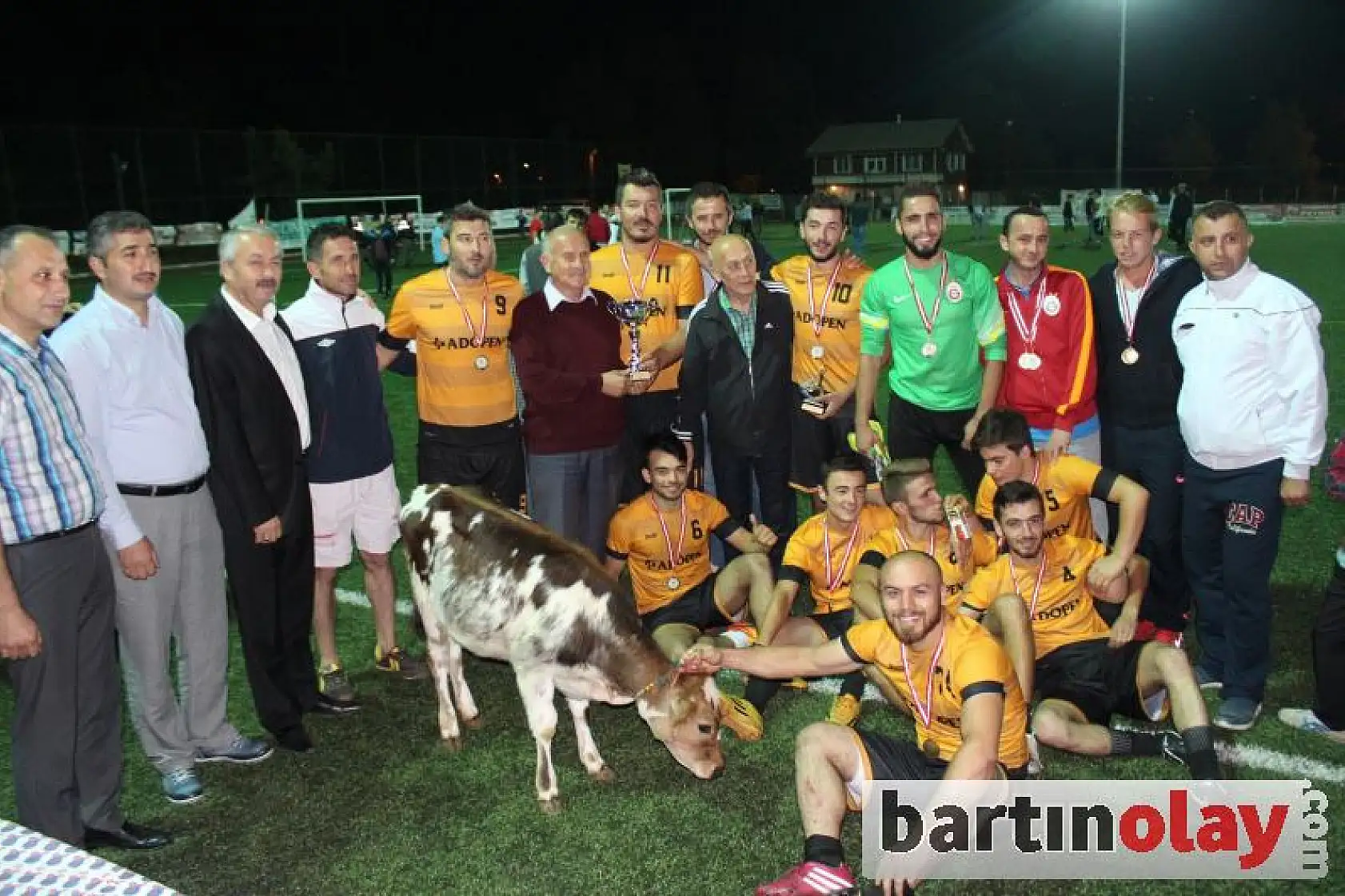 Turnuvada şampiyon Akgünpenspor