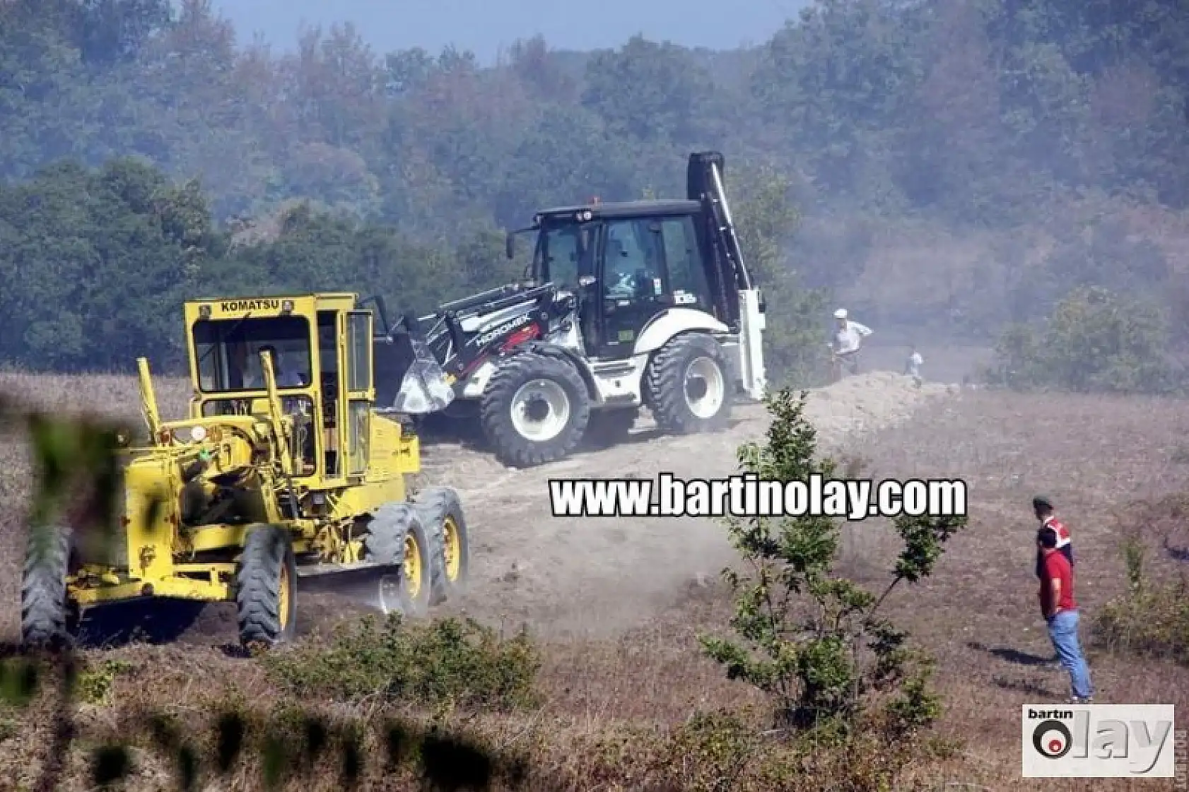 Bartın'da Orman Yangınından en sıcak görüntüler