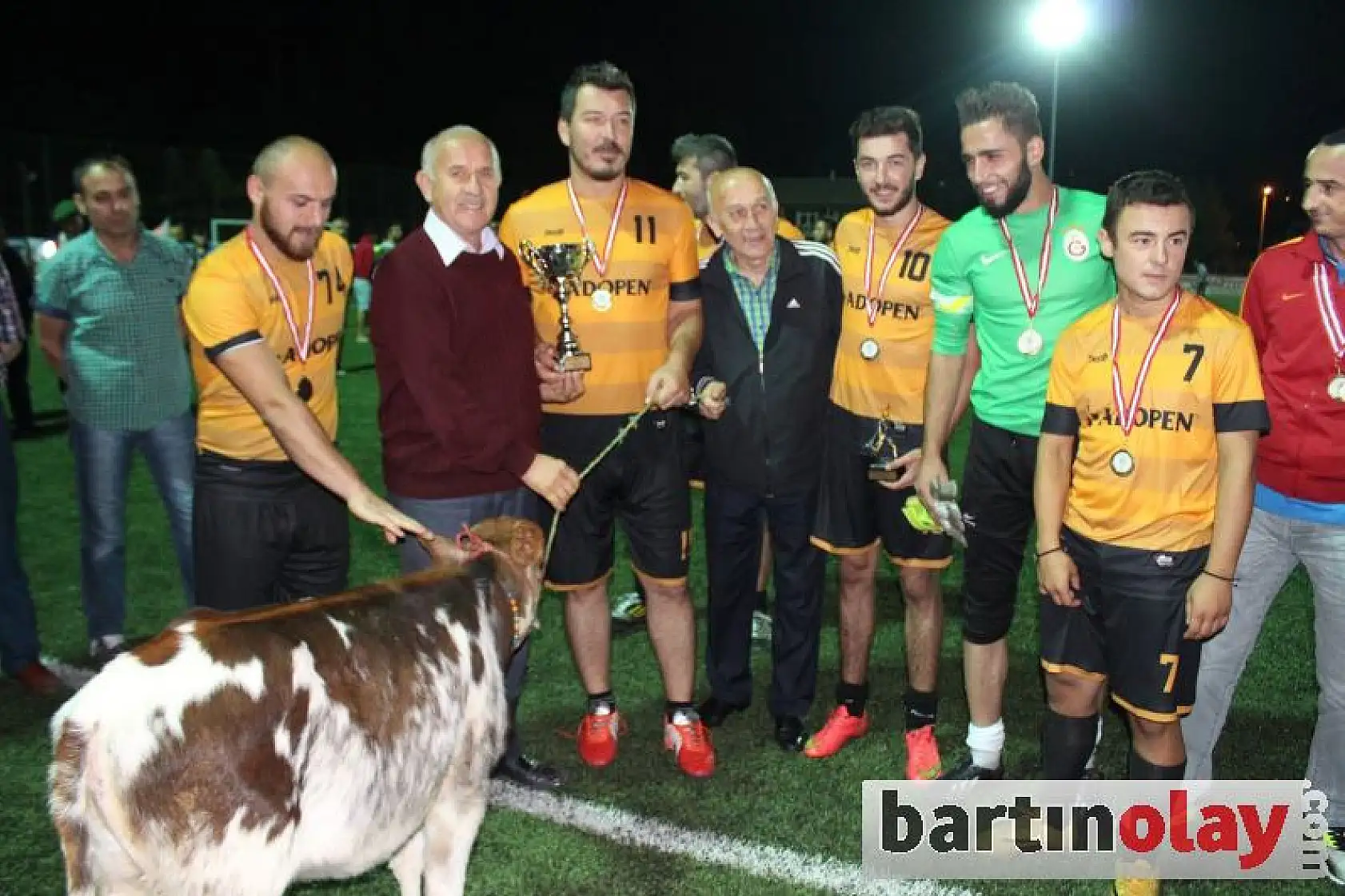 Turnuvada şampiyon Akgünpenspor