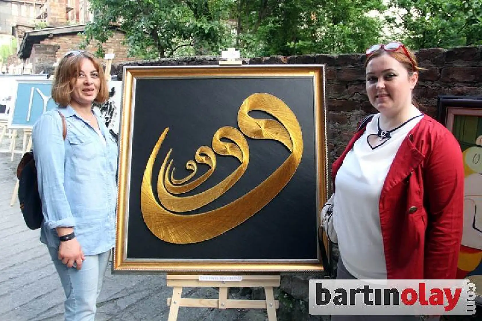 Bartın'da sokak sergisi beğenildi