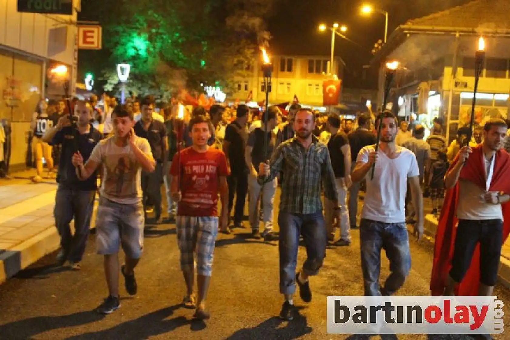 Kozcağız'da terör lanetlendi