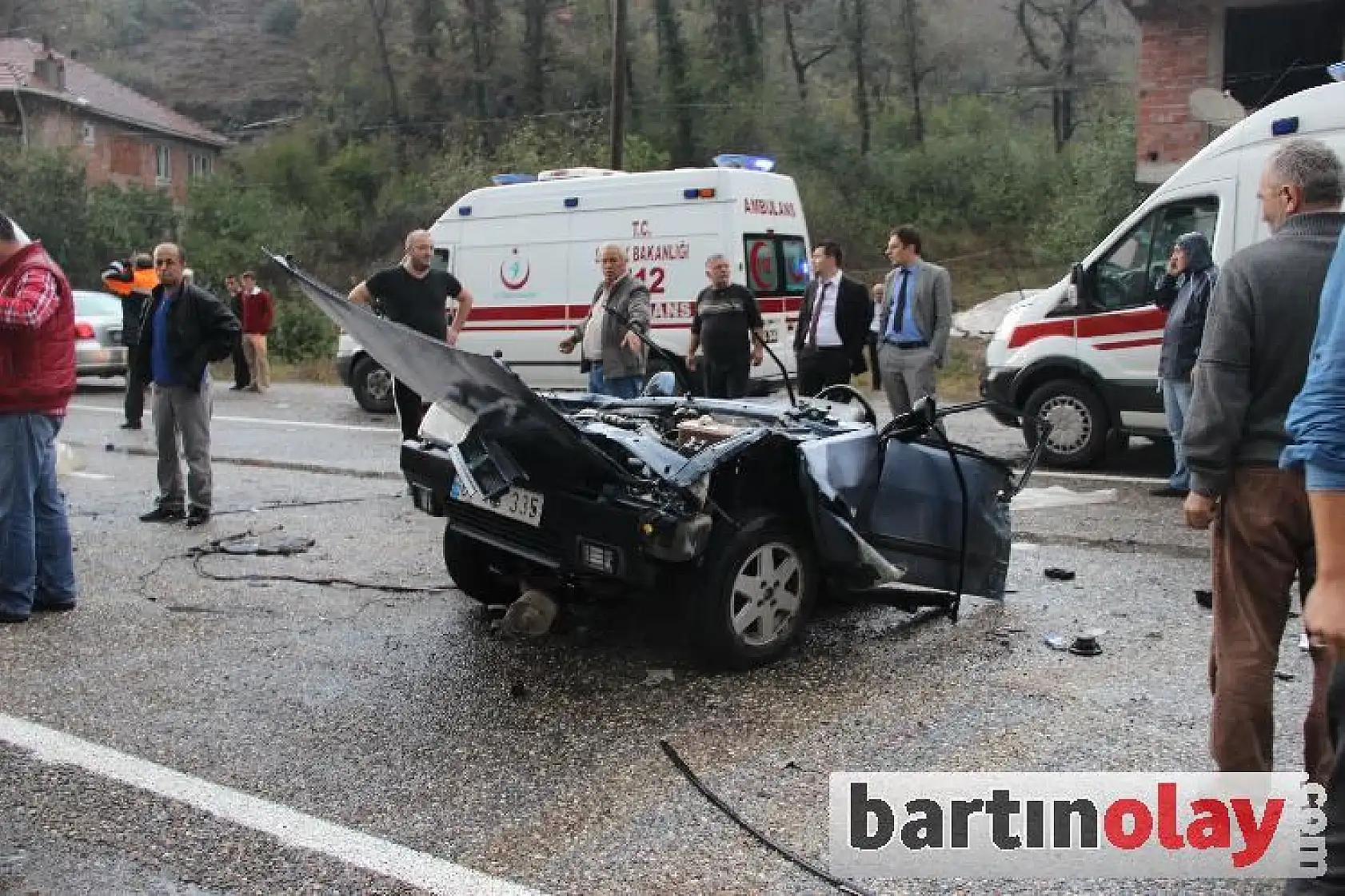 Korkunç kaza, 2 ölü