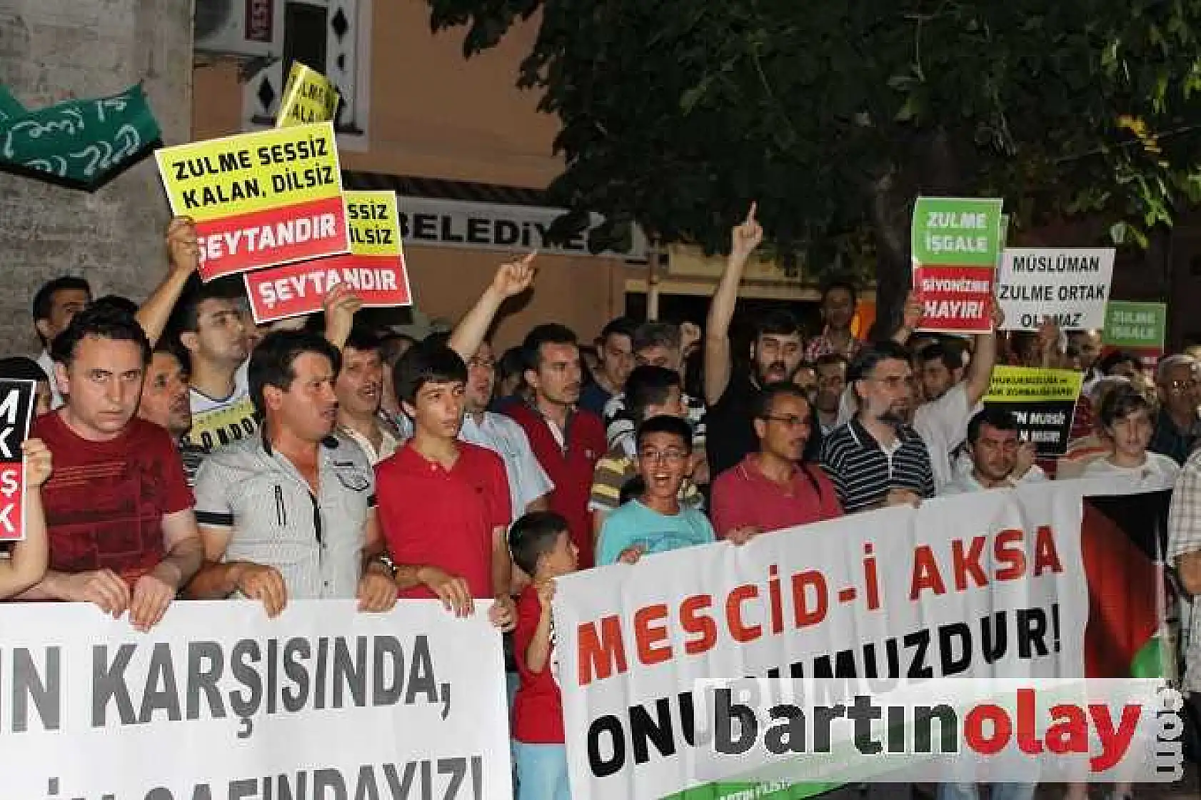 BARTIN'DAN GAZZE DİRENİŞİNE BİN SELAM