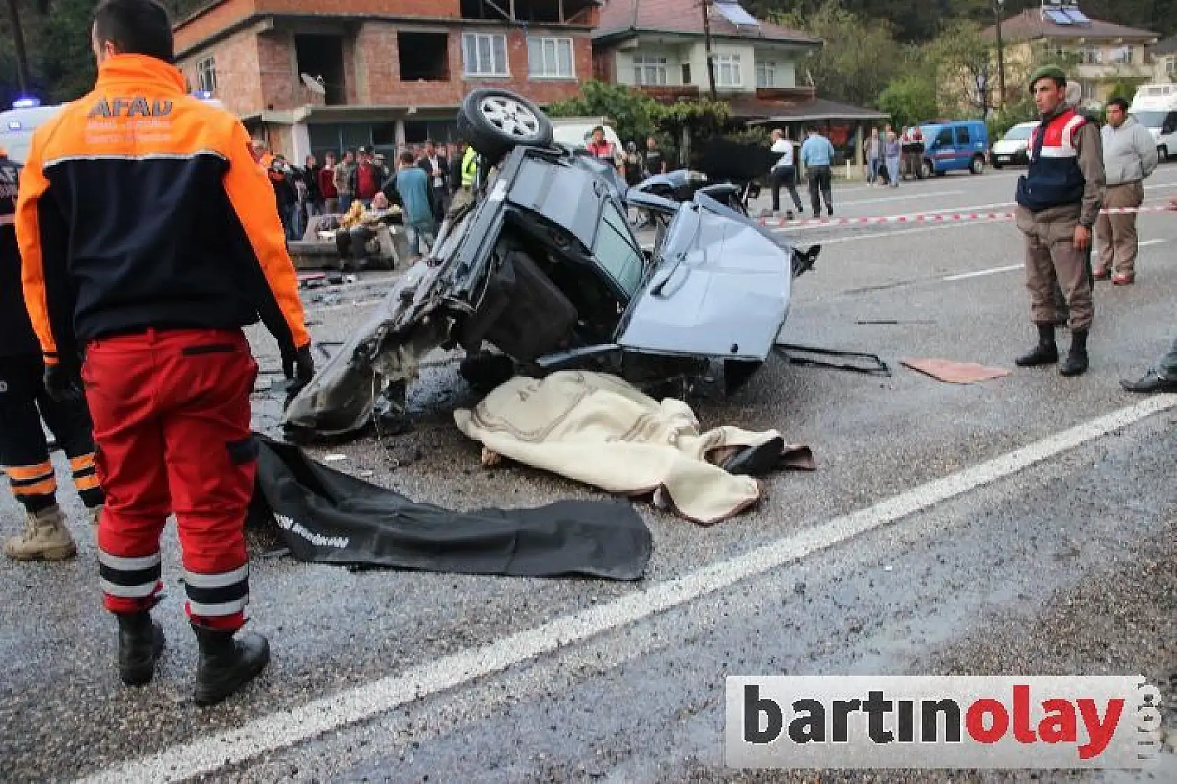 Korkunç kaza, 2 ölü