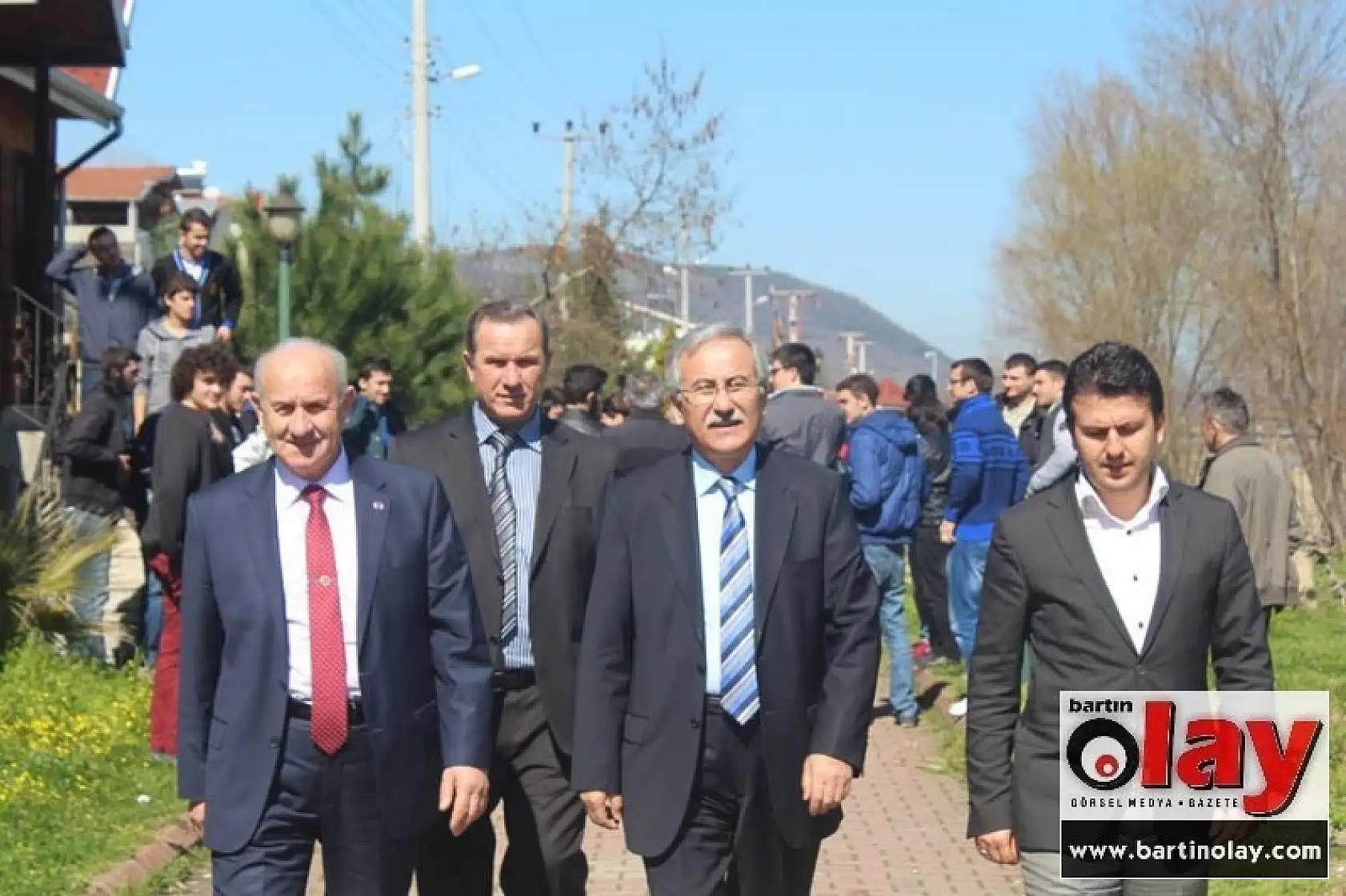 REKTÖR KAPLAN KOZCAĞIZ'DA