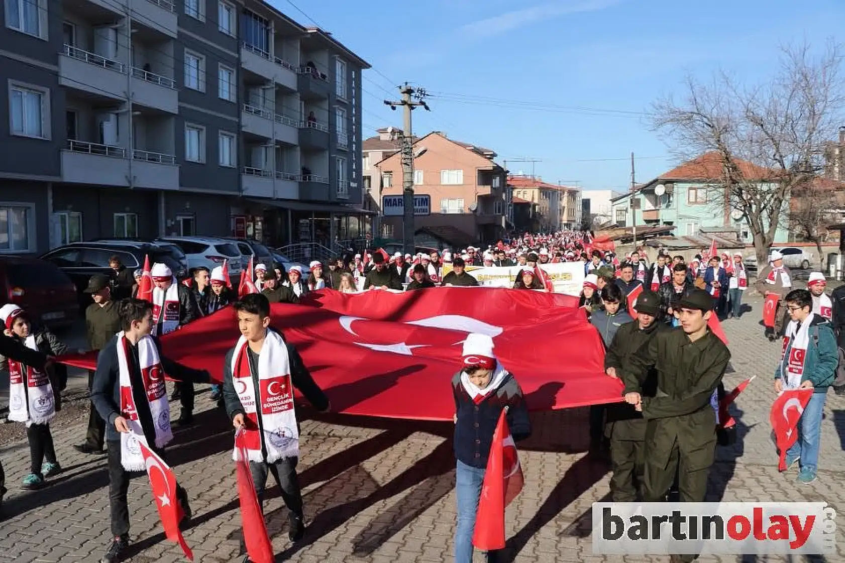 Bartın'da Sarıkamış şehitleri anıldı