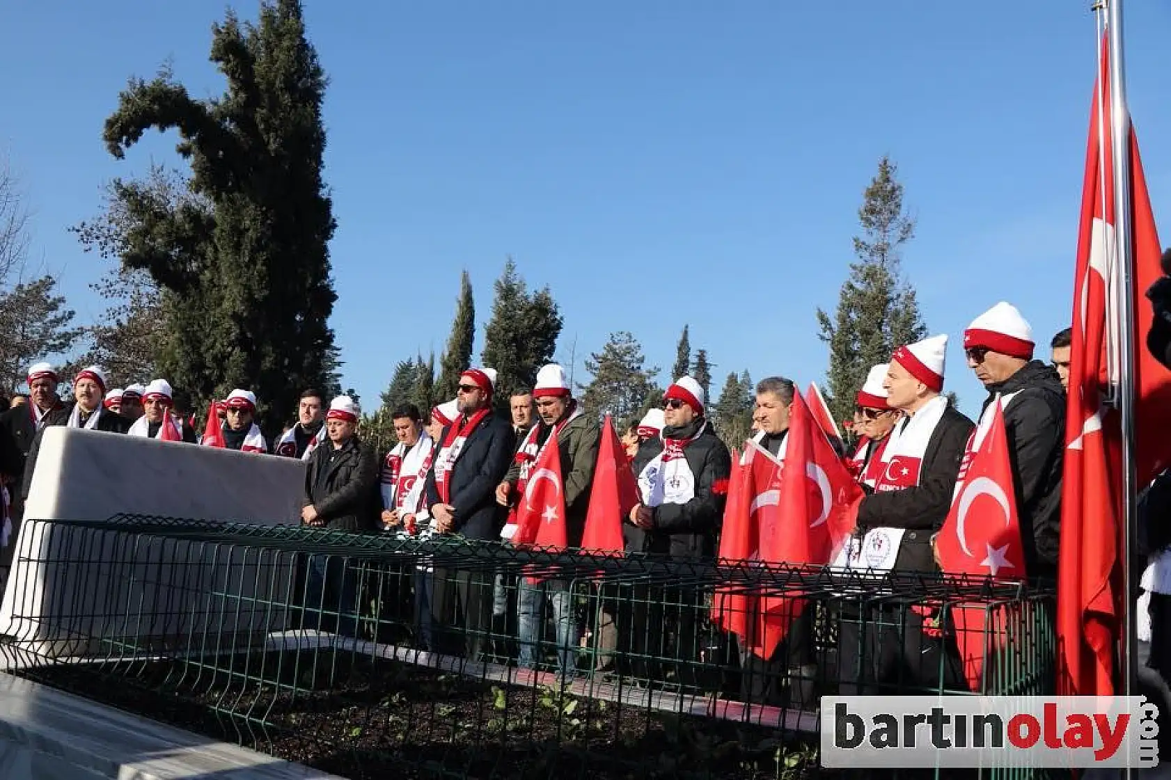 Bartın'da Sarıkamış şehitleri anıldı