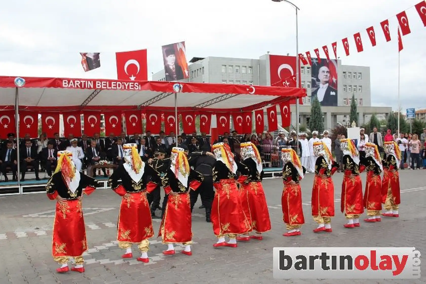 Bartın'da Zafer Bayramı coşkusu