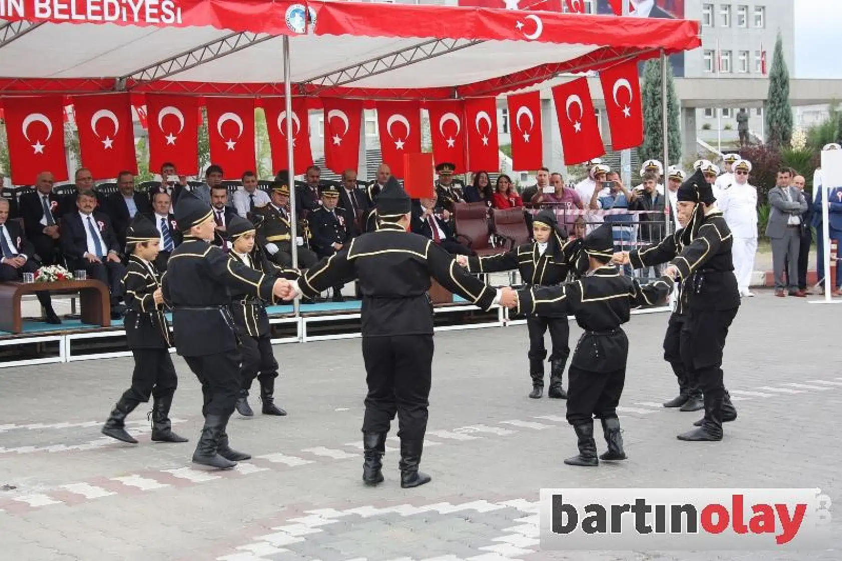 Bartın'da Zafer Bayramı coşkusu