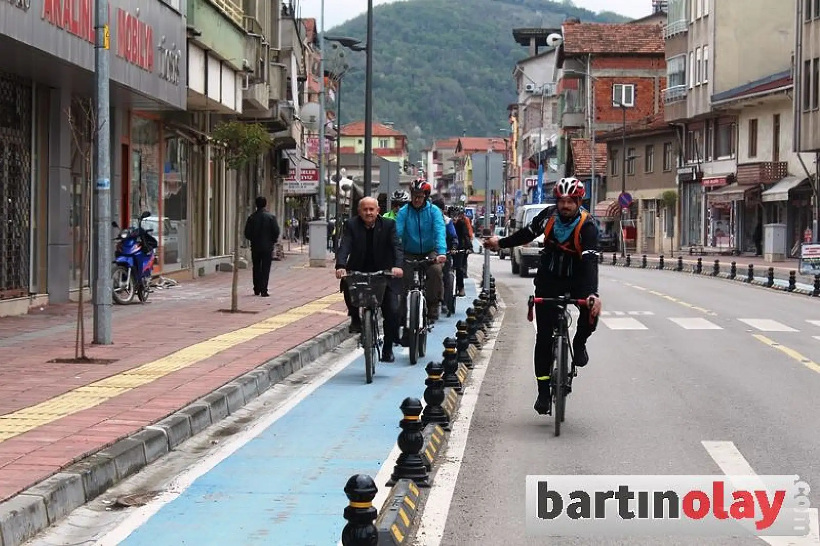 Başkan Karaman pedal çevirdi