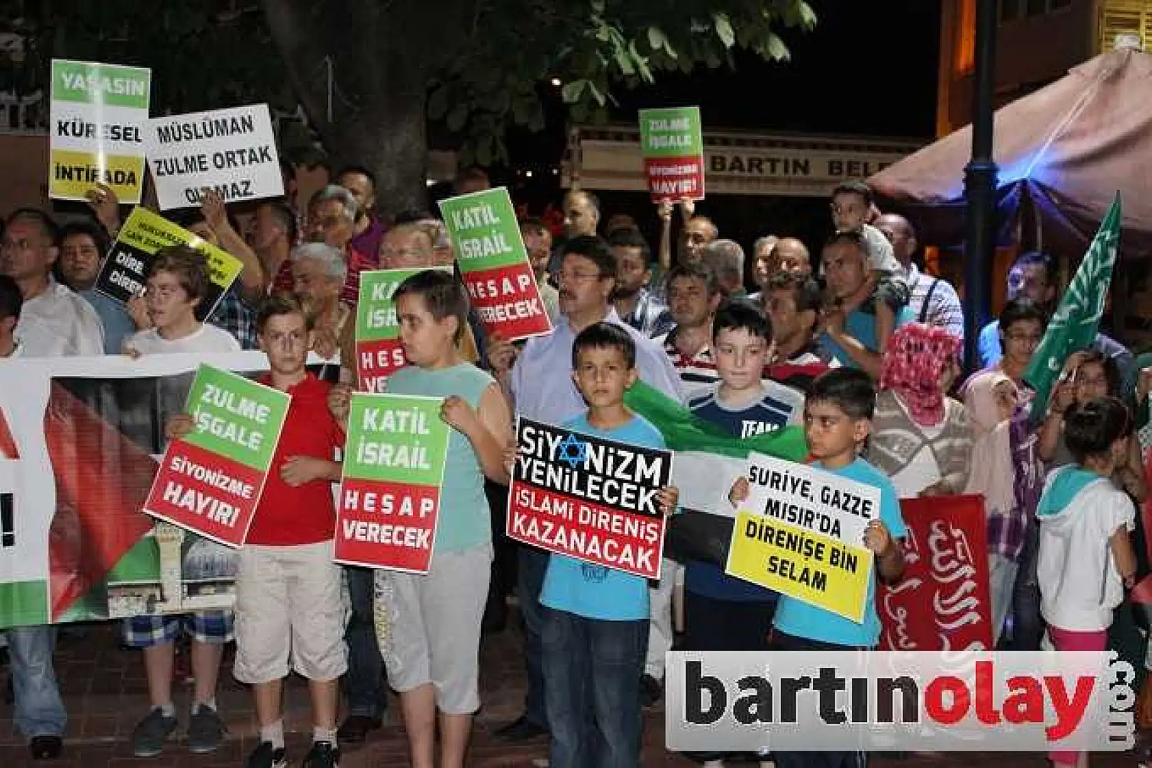 BARTIN'DAN GAZZE DİRENİŞİNE BİN SELAM