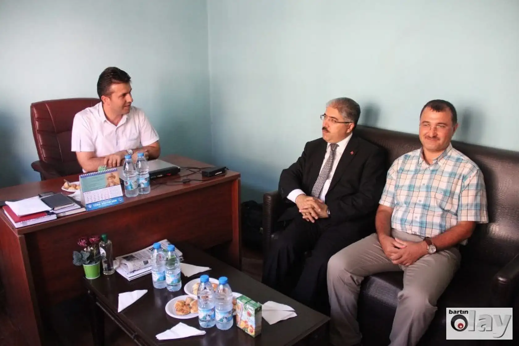 Vali Çıar, Gerçek Gazeteciler Derneğini Ziyaret Etti