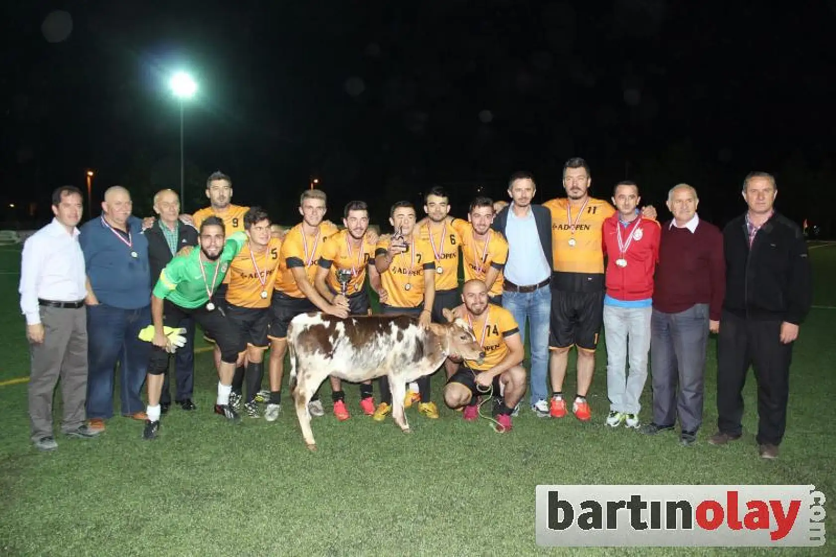 Turnuvada şampiyon Akgünpenspor