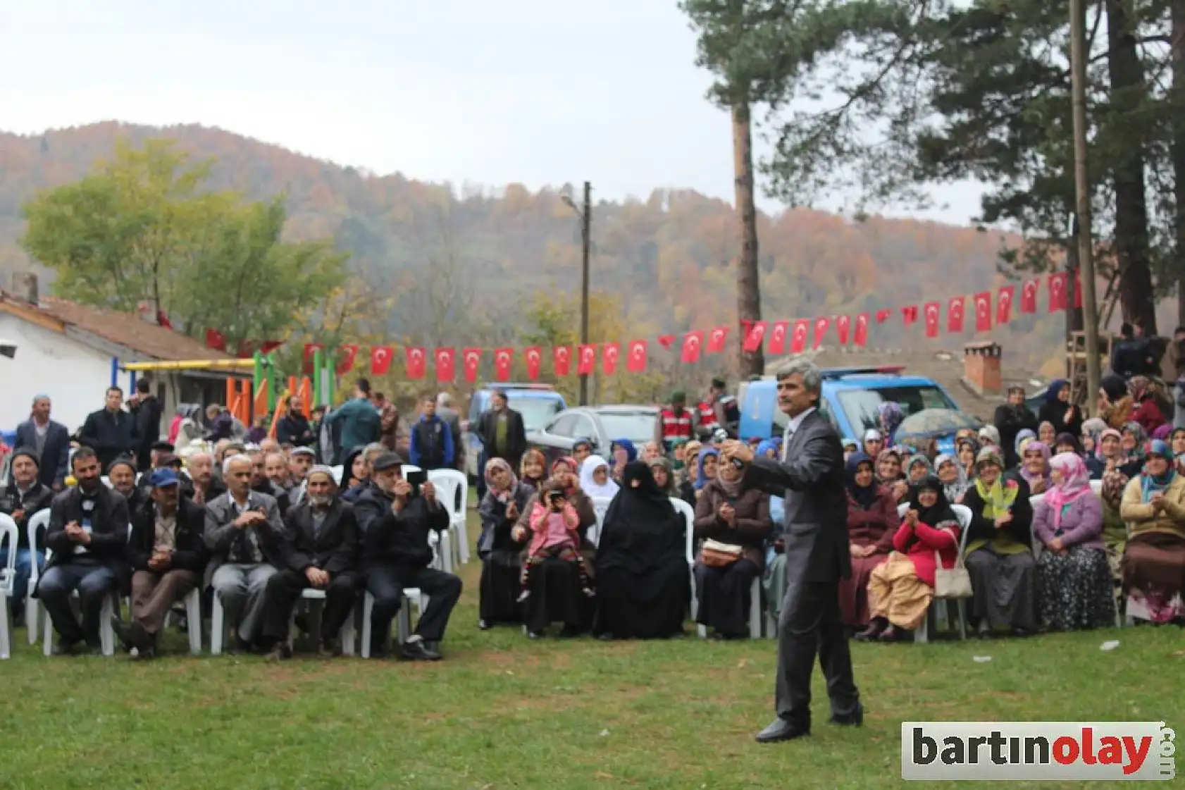 Dibektaş Köyünde Kestane Şöleni Yapıldı
