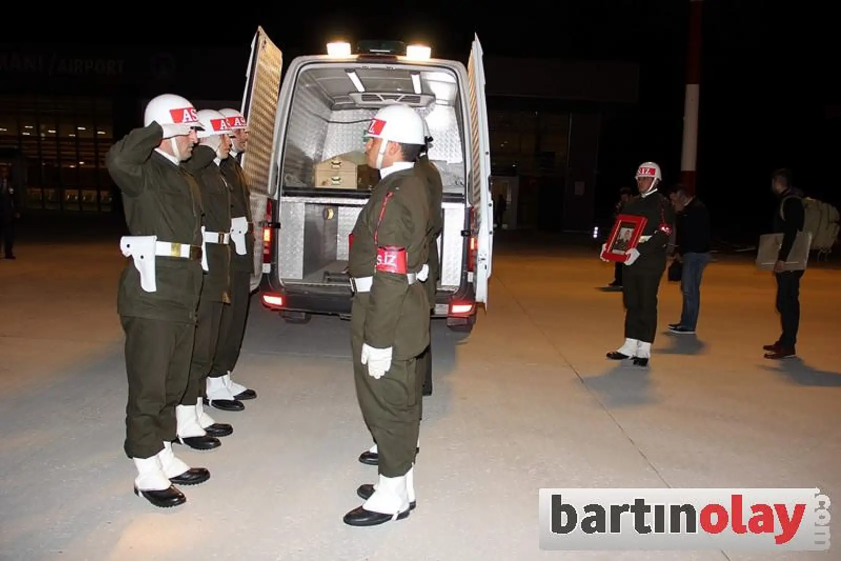 Şehidimiz Bartın'a geldi