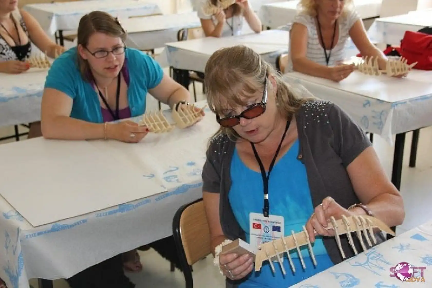 7 Ülkeden Ahşap Tekne Yapımını Öğrenmeye Geldiler