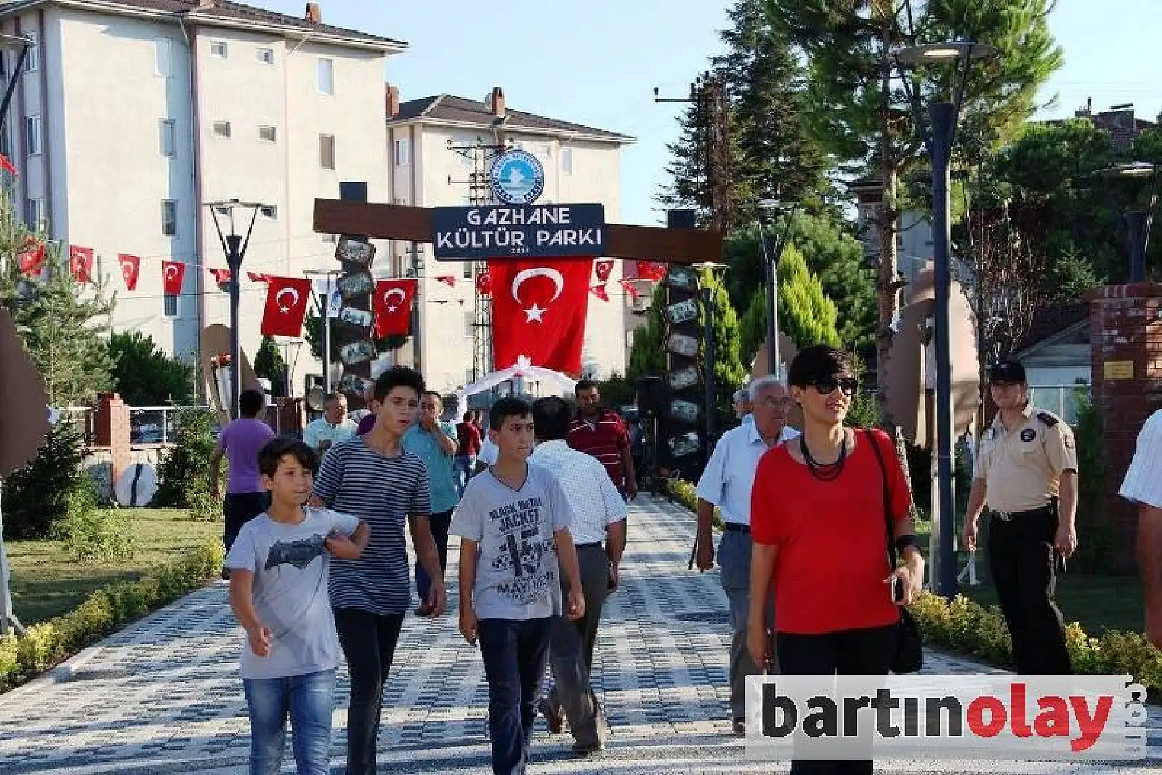 Gazhane Kültür Parkı açıldı