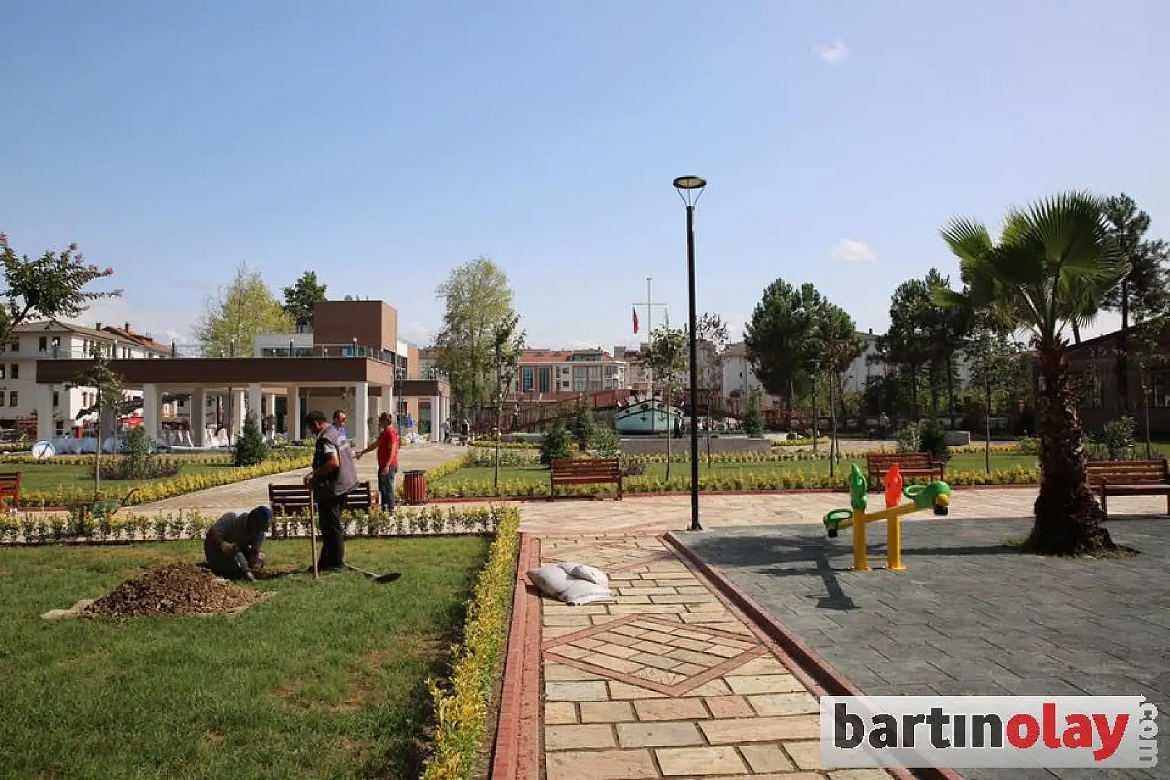 Gazhane parkında geri sayım