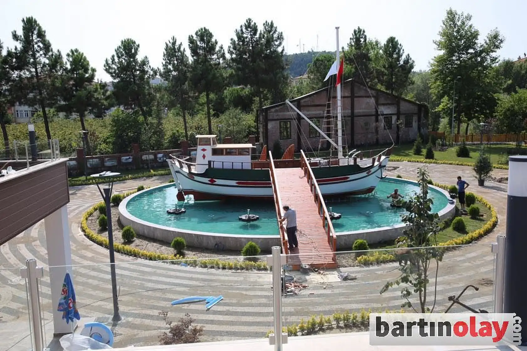 Gazhane parkında geri sayım