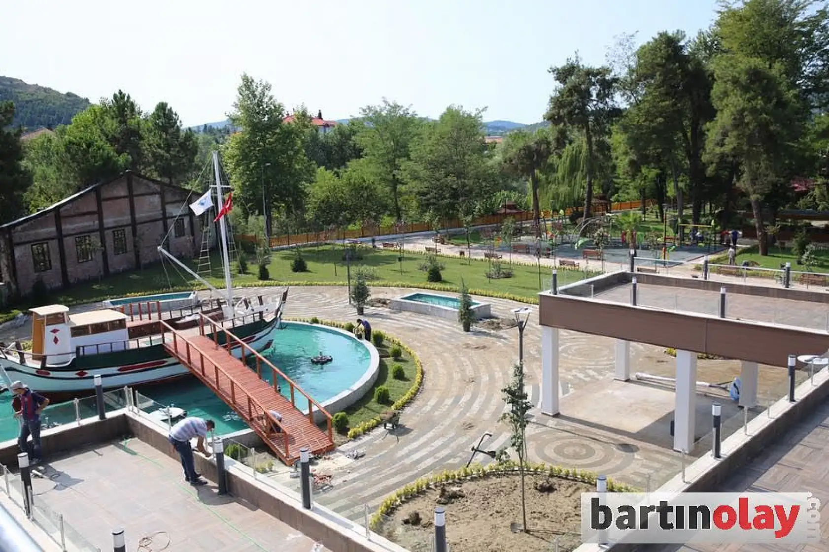 Gazhane parkında geri sayım