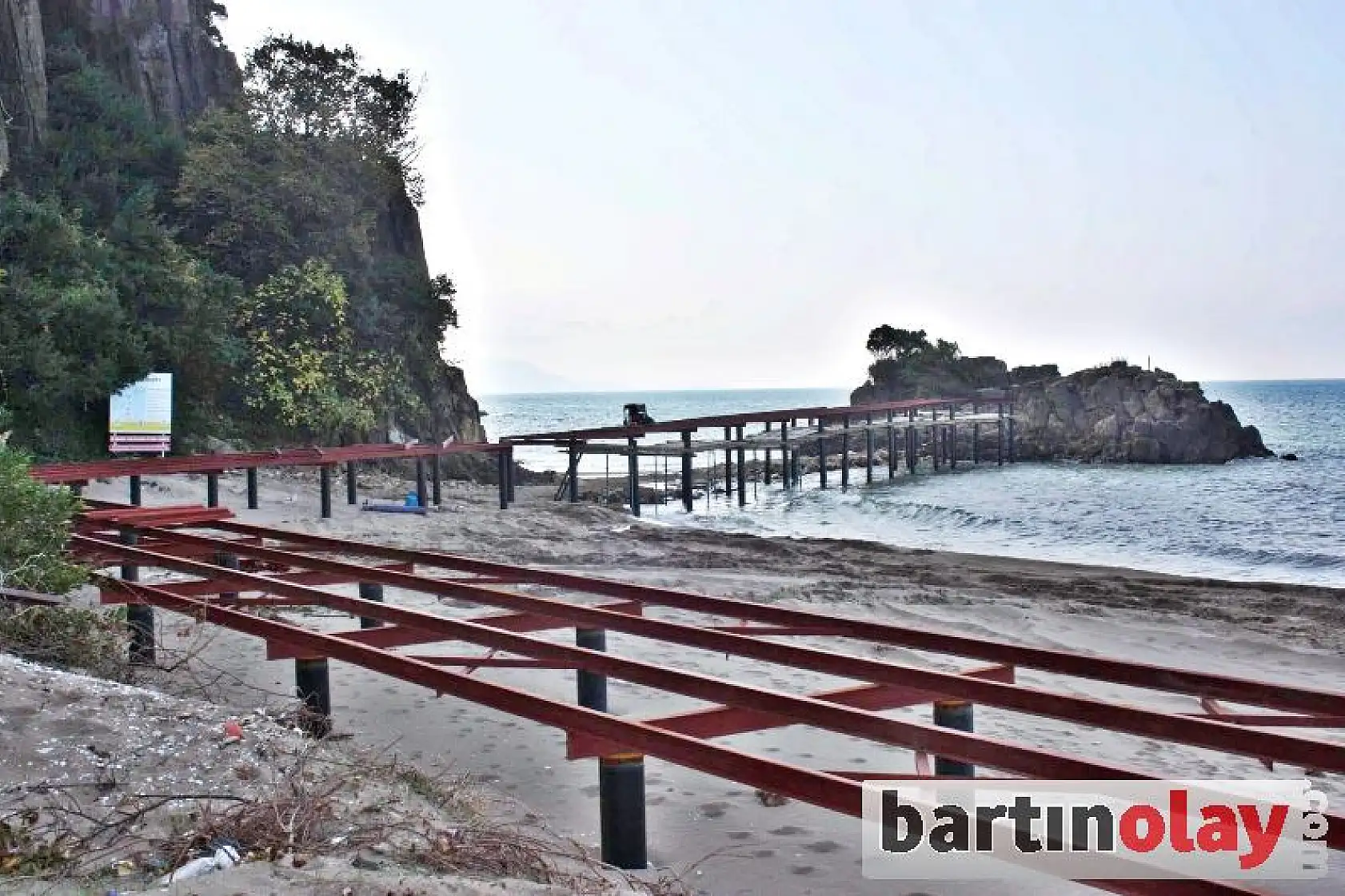 Güzelcehisar'da İskele Krizi