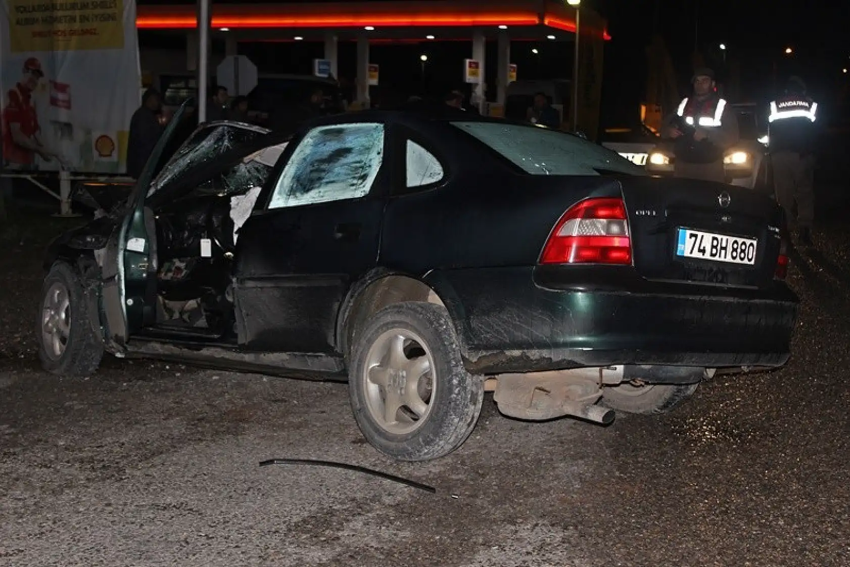 Kurtköy'de feci kaza, 1 yaralı