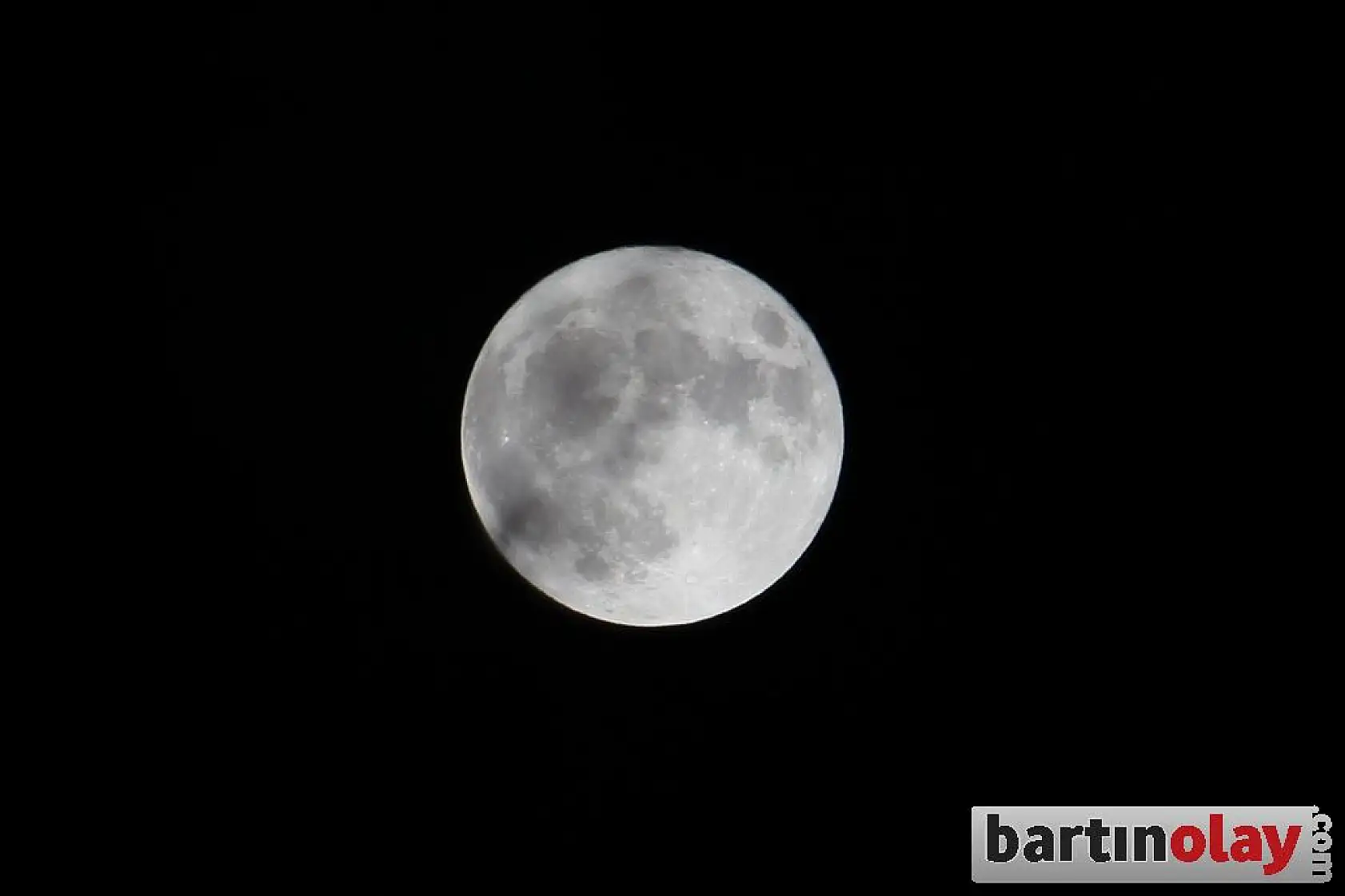 Süper ay böyle görüntülendi