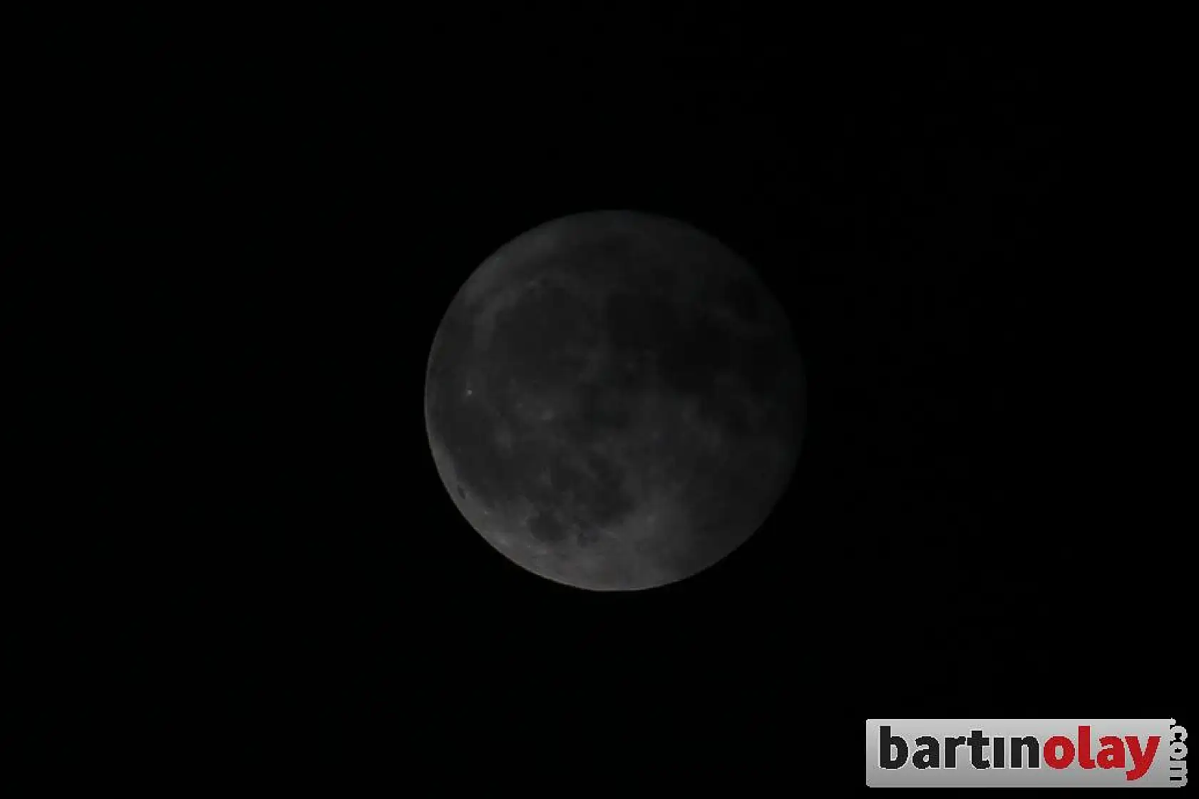 Süper ay böyle görüntülendi