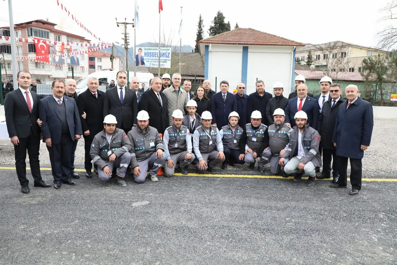 Ulus'ta Doğalgazın ilk ateşi yandı