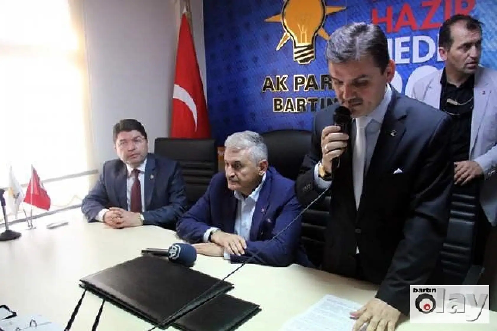 Bakan Yıldırım Bartın'da