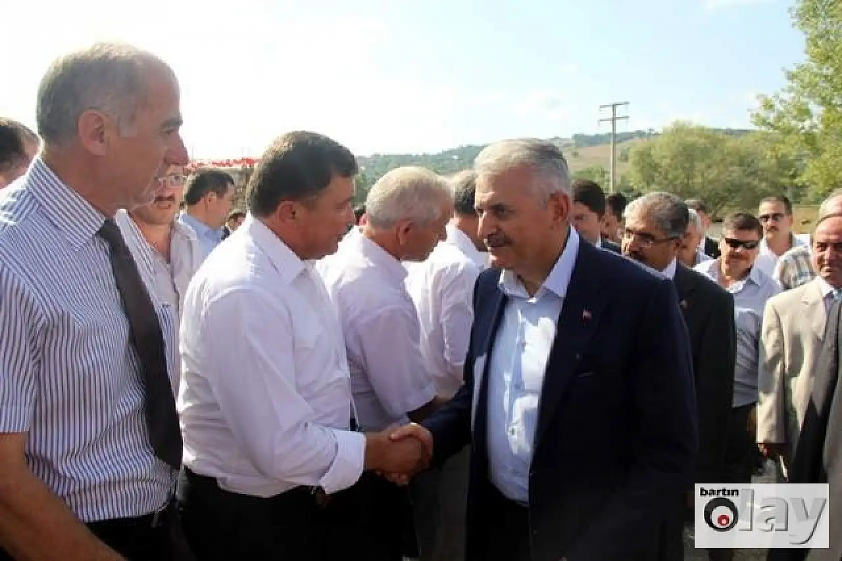 Bakan Yıldırım Bartın'da
