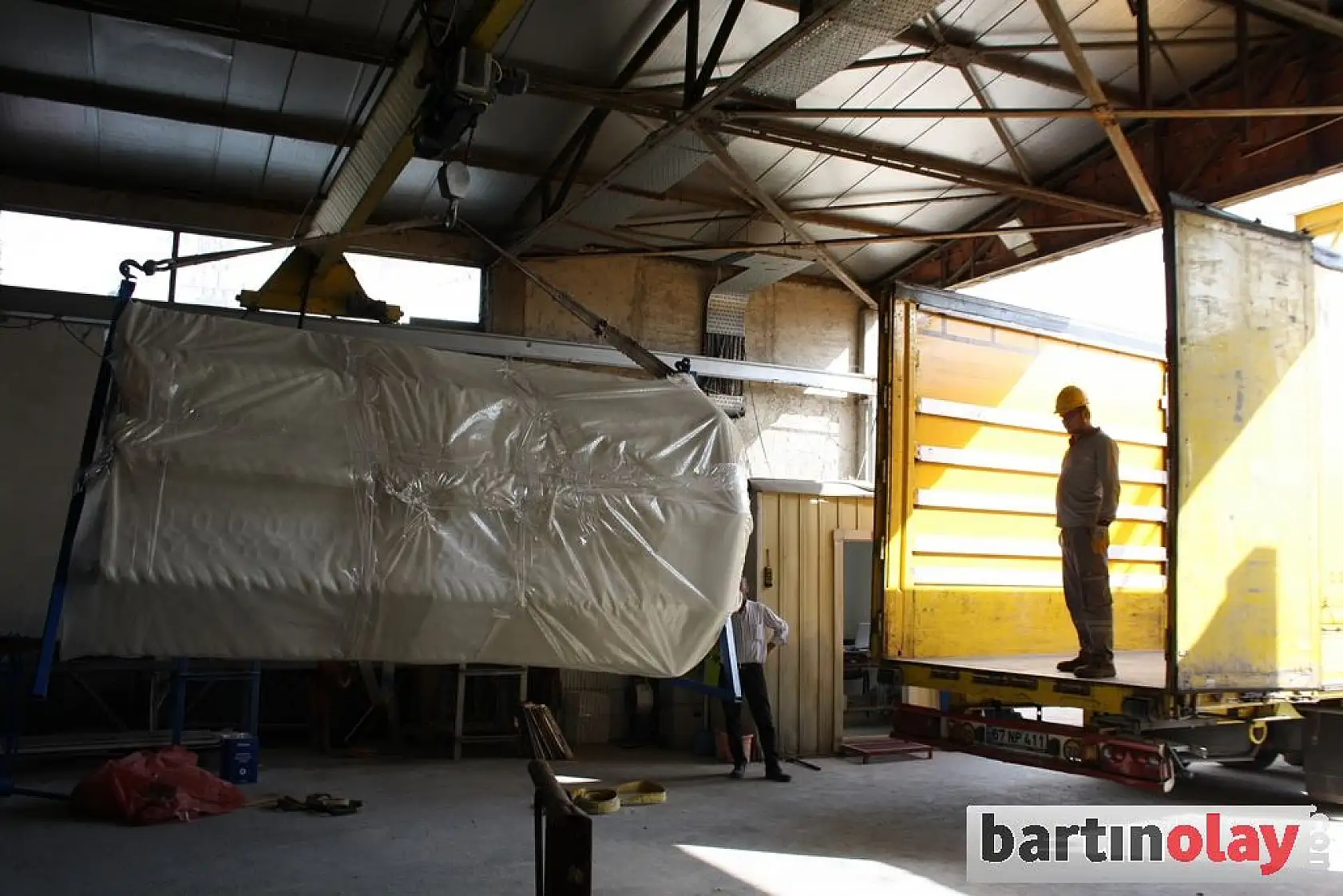 Bartın'dan Almanya'ya minare