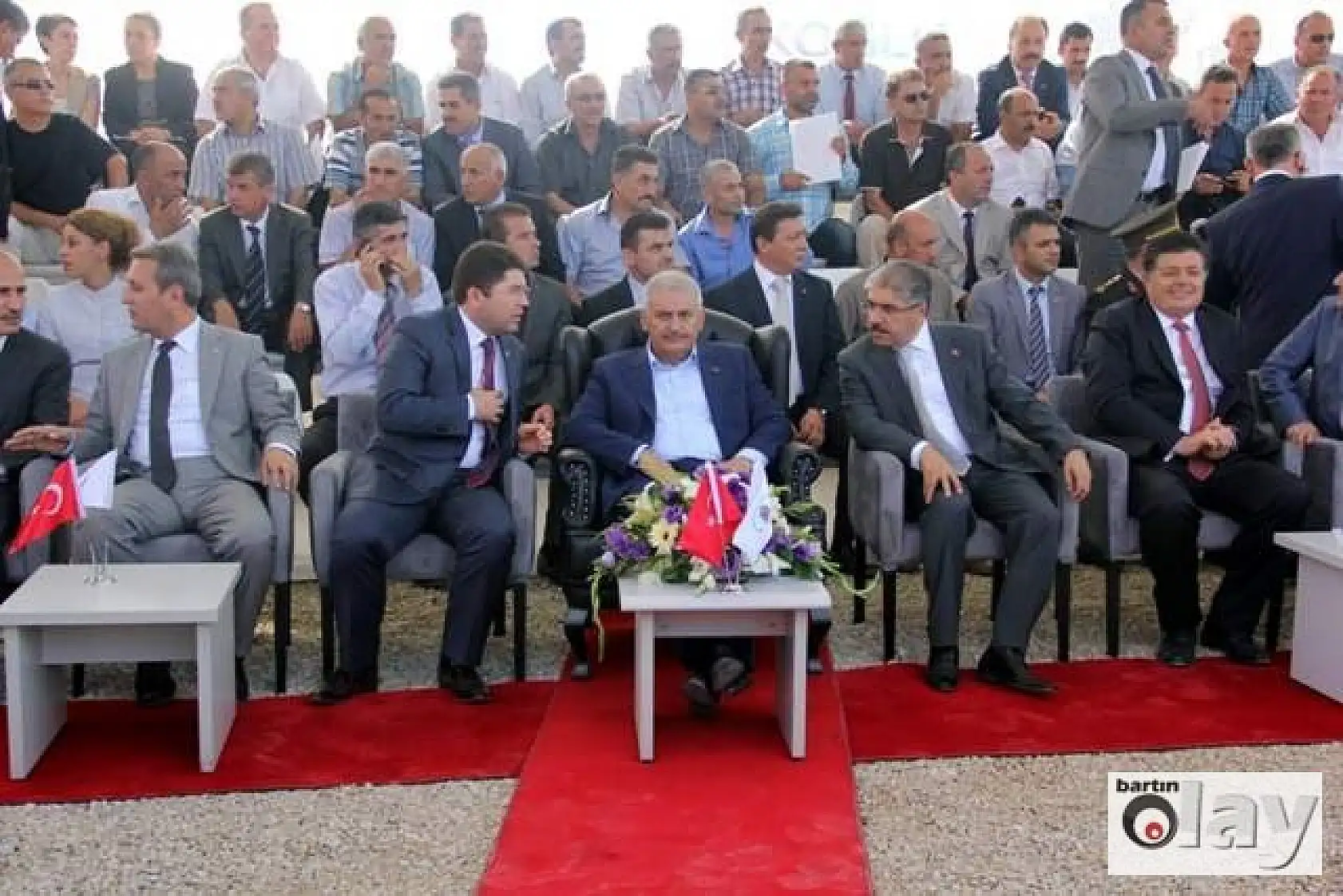 Bakan Yıldırım Bartın'da