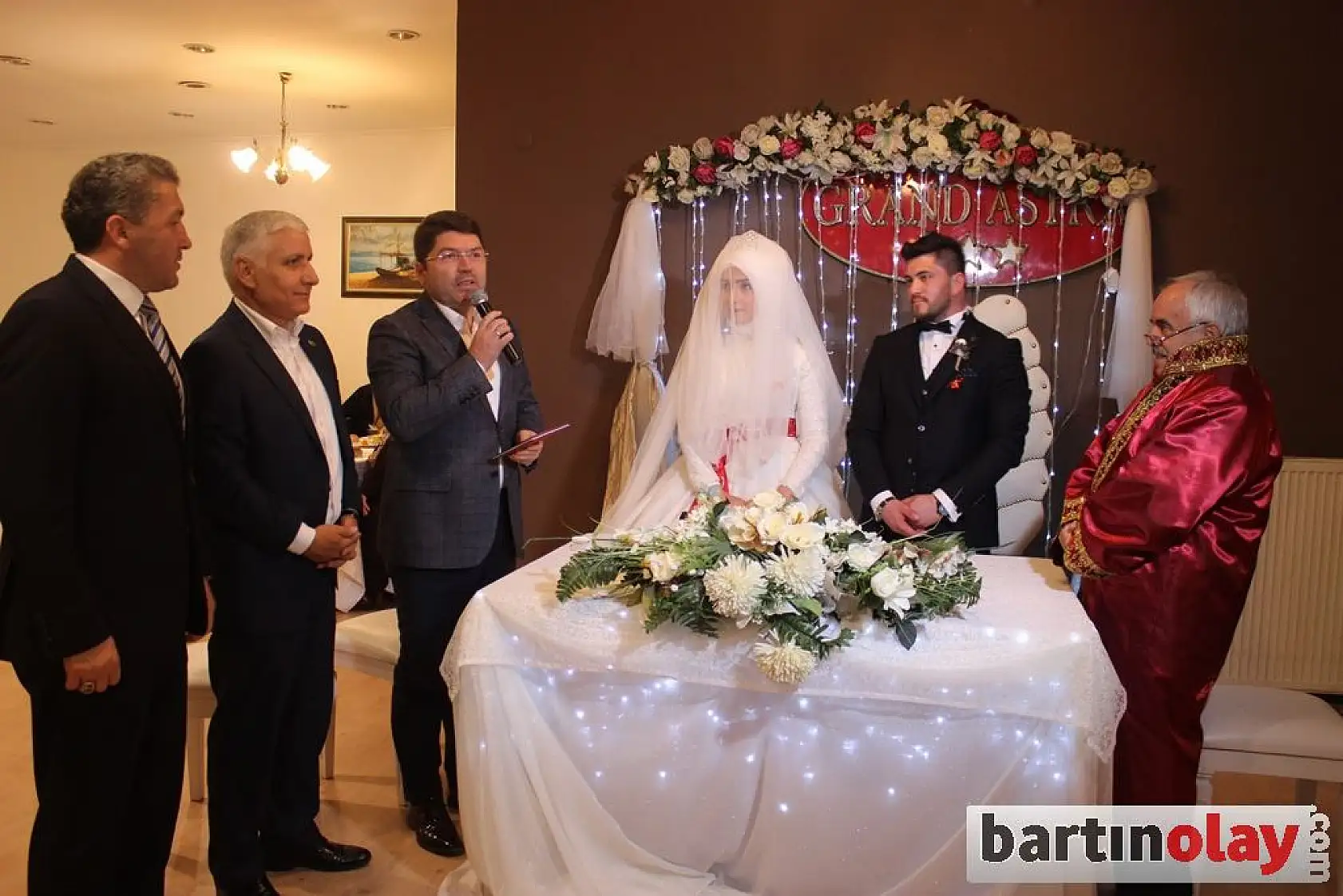 Yılmaz Tunç nikah şahidi oldu