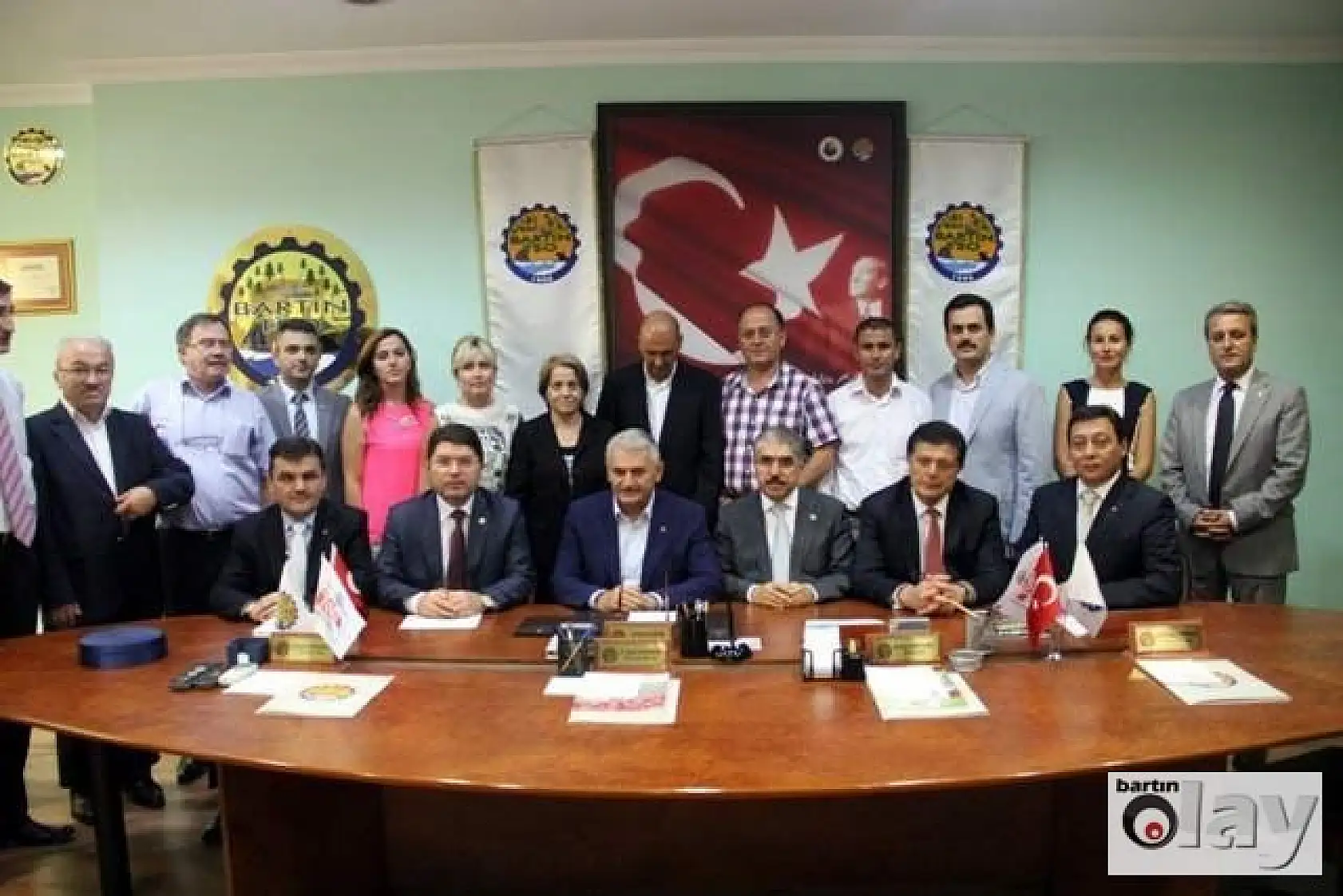 Bakan Yıldırım Bartın'da