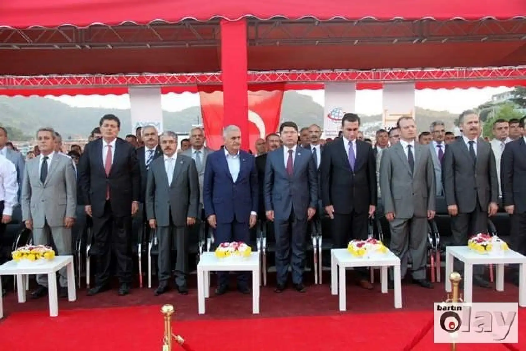 Bakan Yıldırım Bartın'da