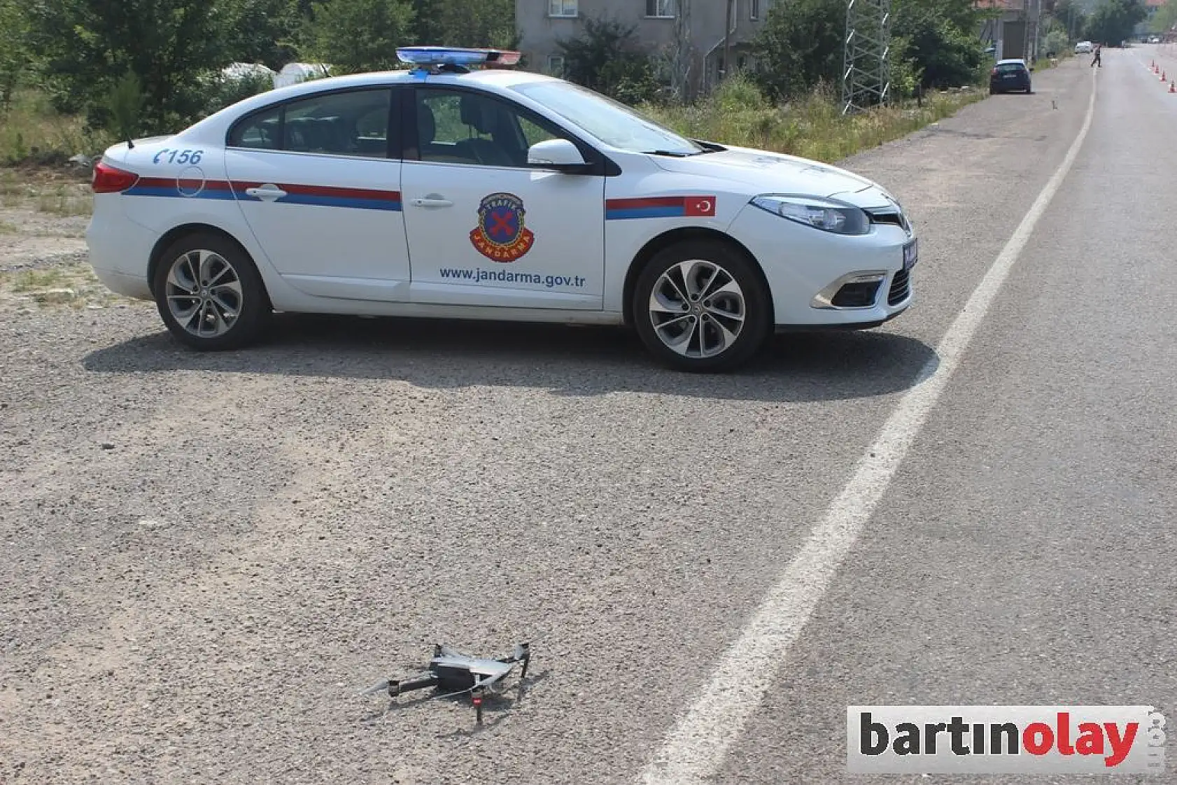 Jandarmadan Drone ile Bayram denetimi
