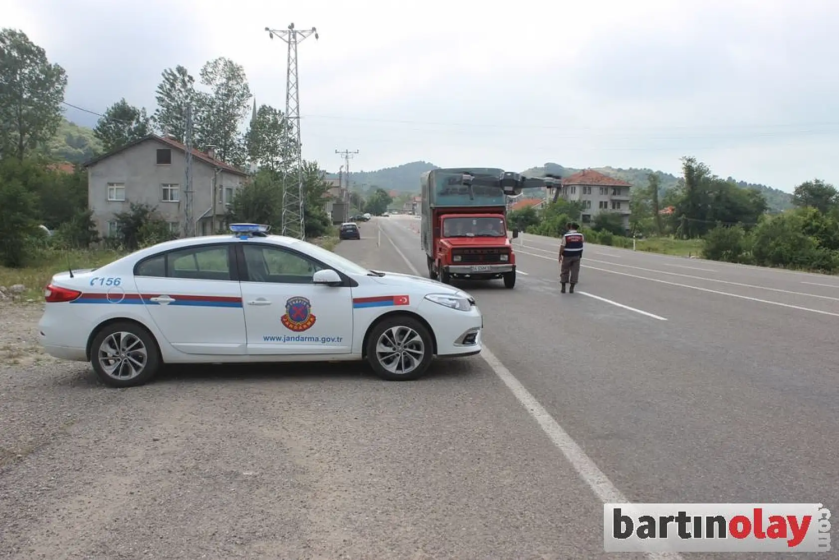 Jandarmadan Drone ile Bayram denetimi