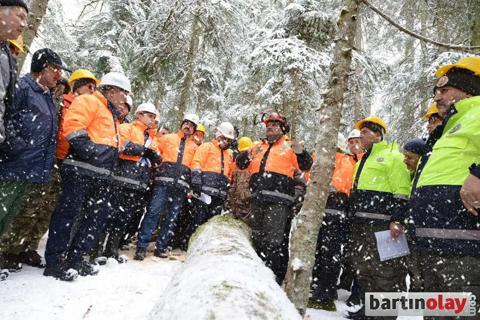 Karla kaplı Gezen yaylasında tatbikat