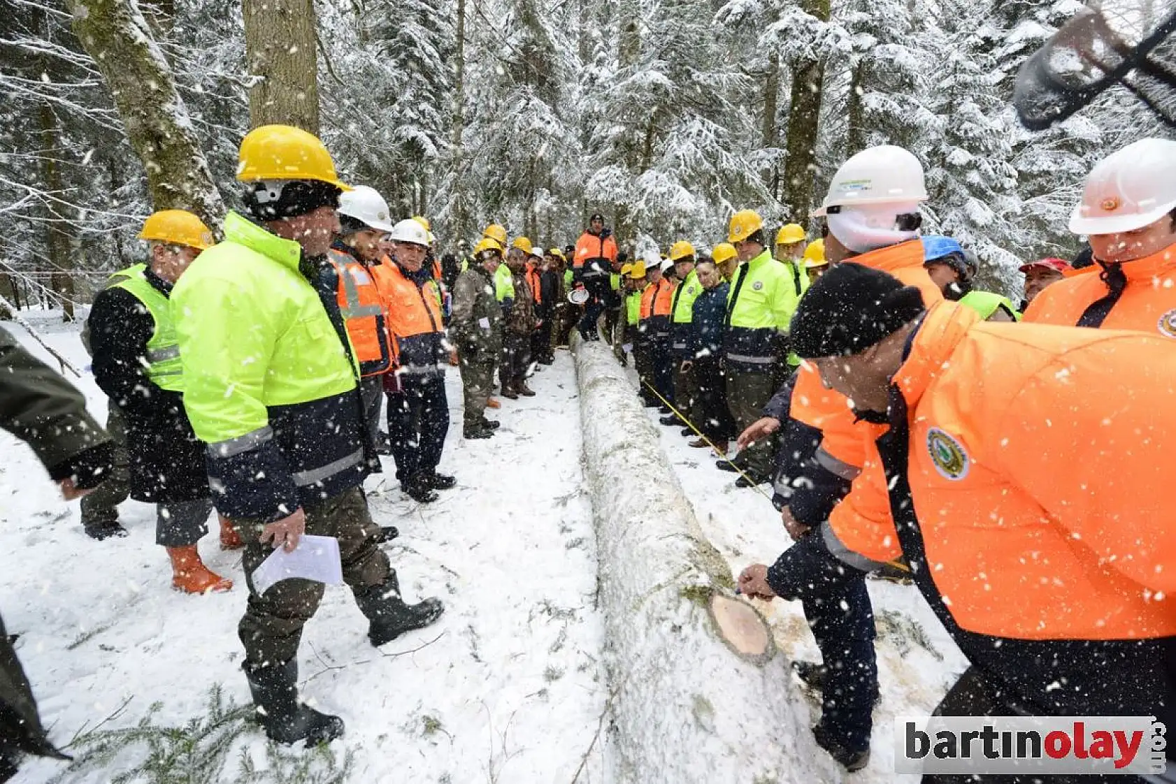 Karla kaplı Gezen yaylasında tatbikat