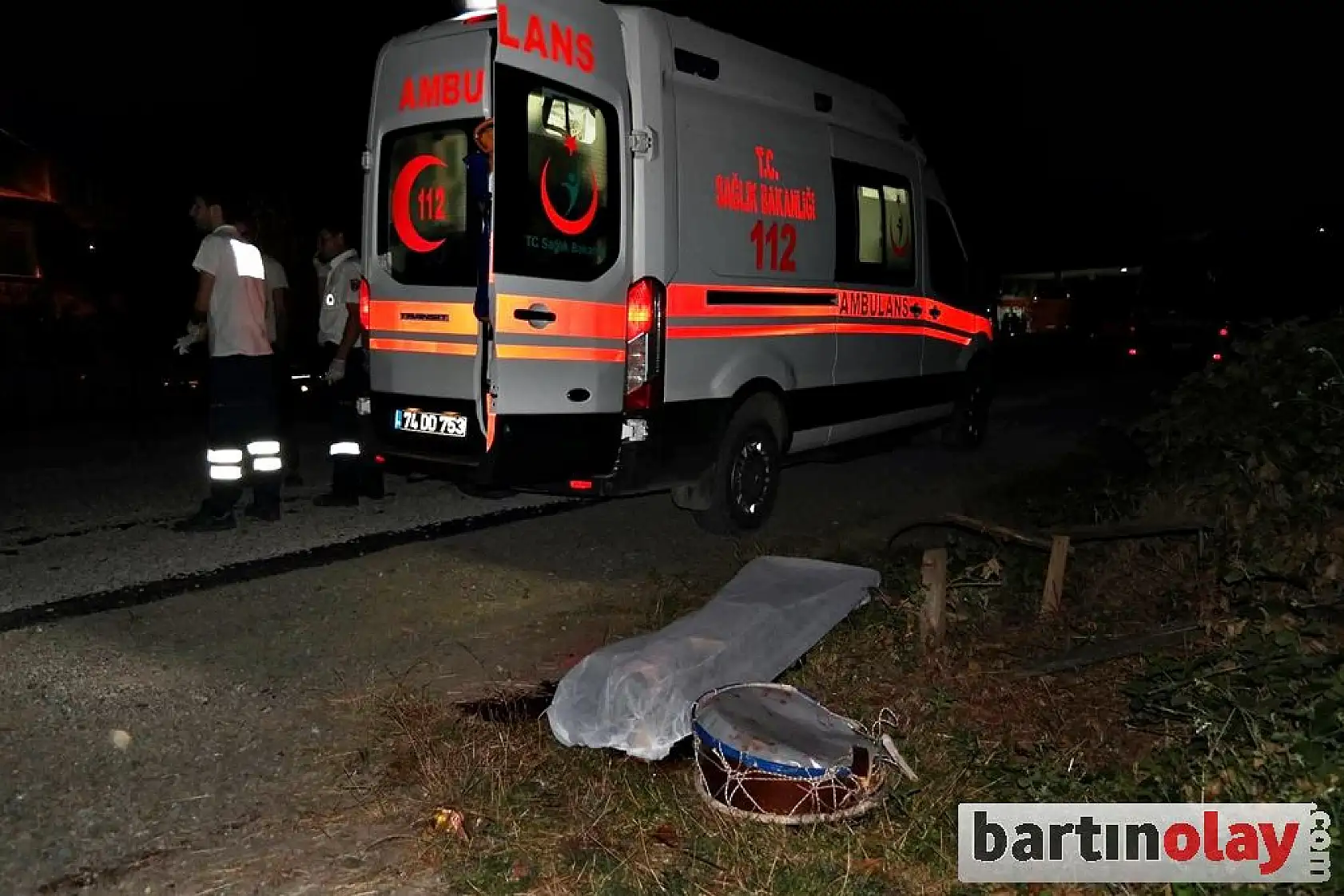 Ramazan davulcusu kazada hayatını kaybetti