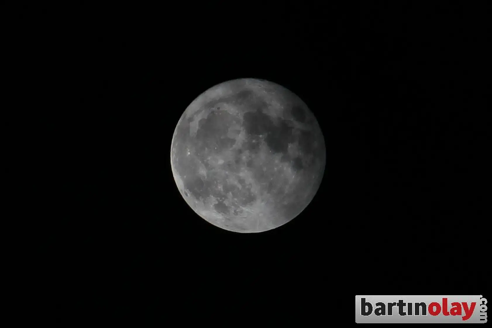 Süper ay böyle görüntülendi