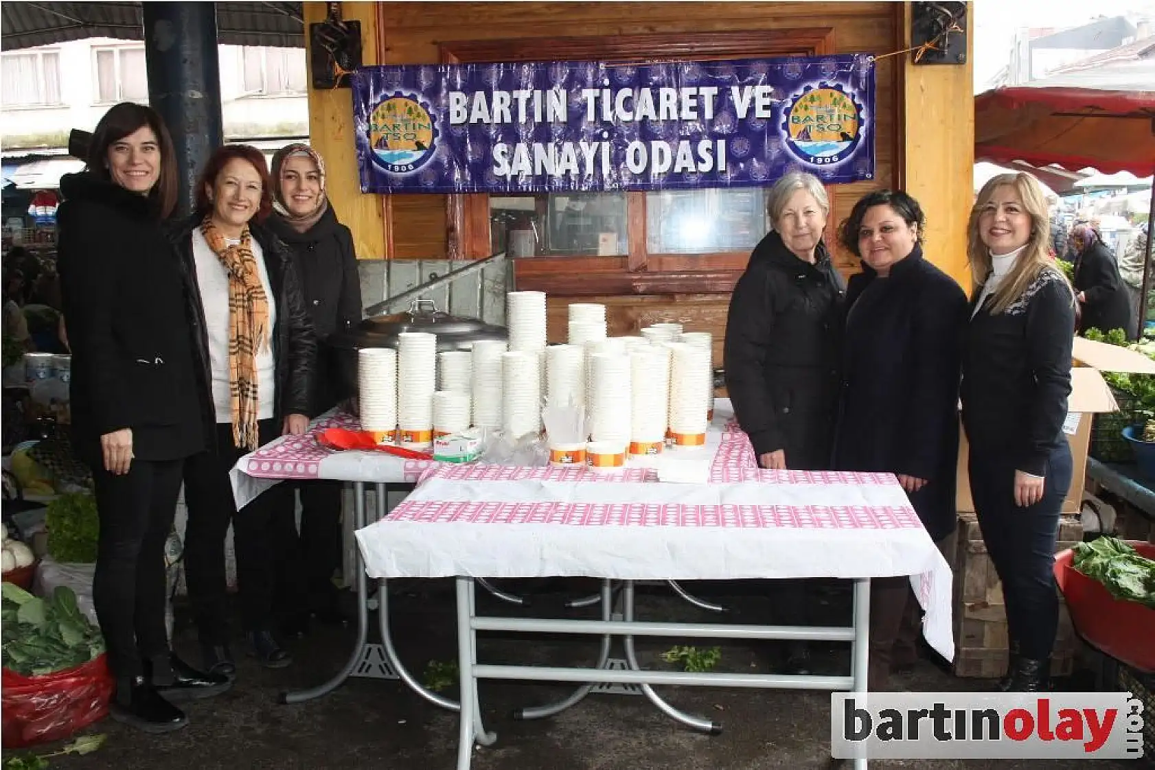 TSO'dan emekçi kadınlara pilav ikramı