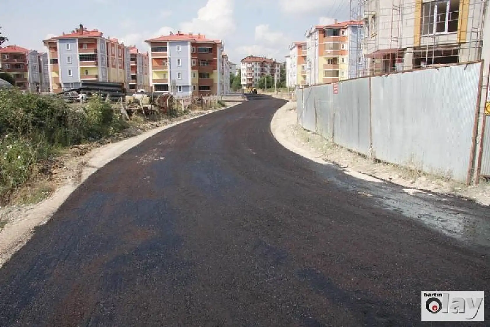 Yol Yapım Çalışmalarından Görüntüler