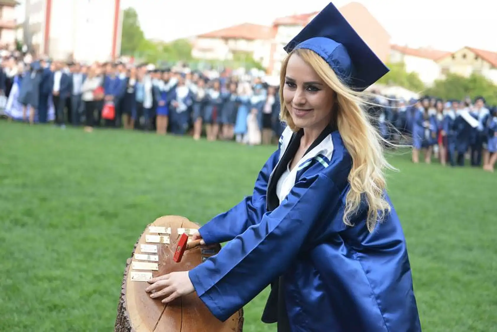 Bartın Üniversitesinde 9.mezuniyet coşkusu