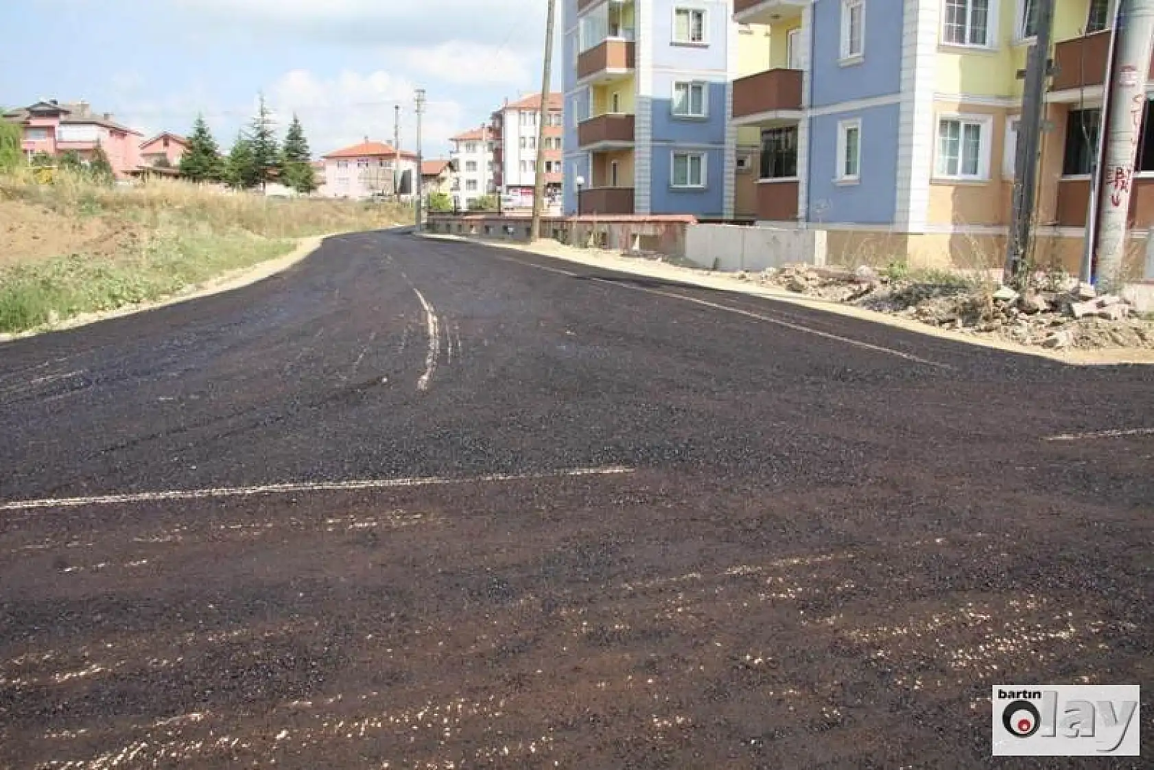 Yol Yapım Çalışmalarından Görüntüler