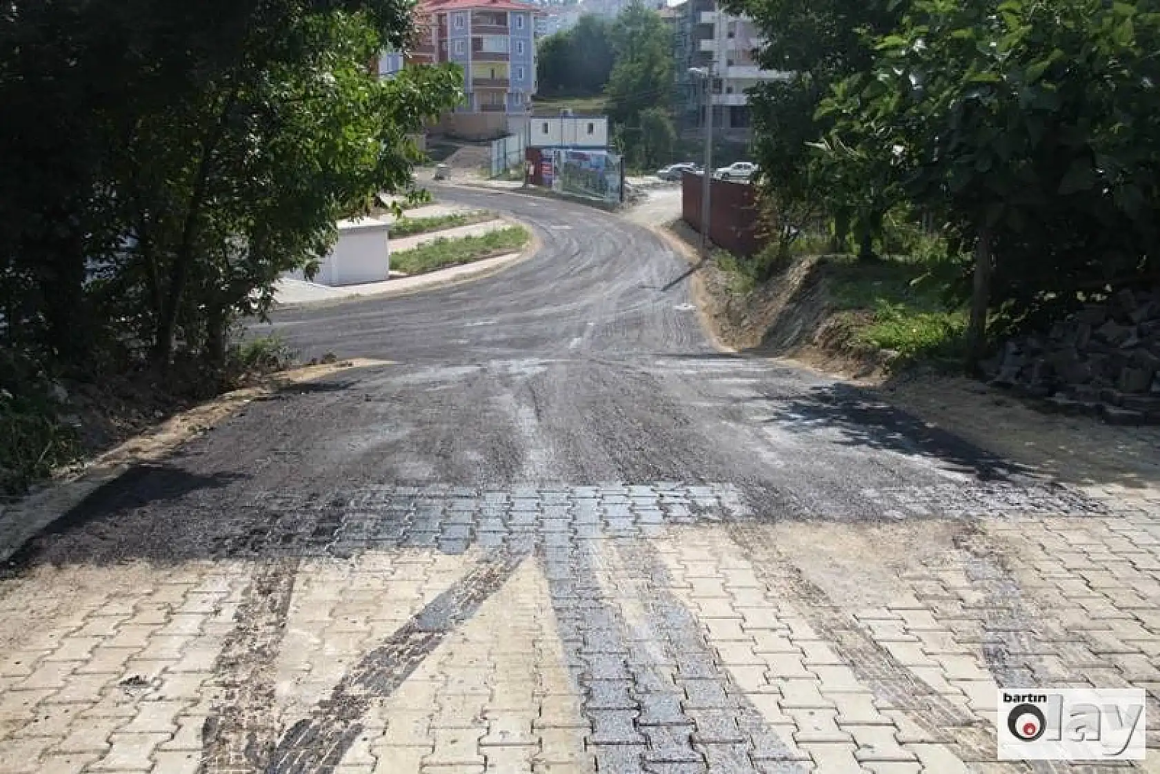 Yol Yapım Çalışmalarından Görüntüler