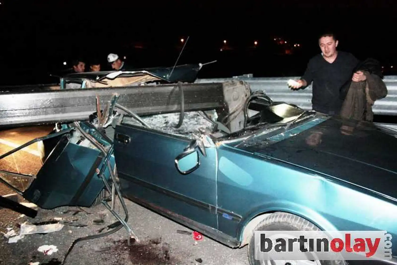 Amasra Yolunda Feci Kaza: 1 Ölü 3 Yaralı